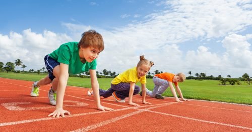 Crianças que praticam corrida competindo – é indicado?