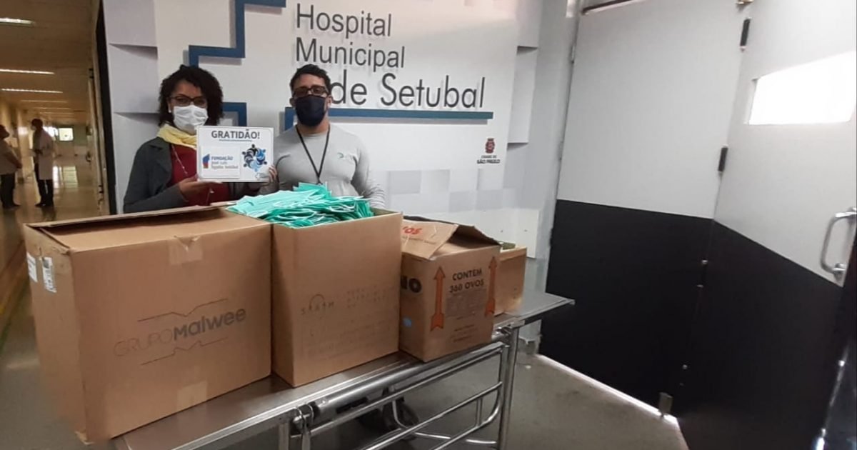 Hospital Tide Setúbal recebe doação de 9 mil máscaras cirúrgicas