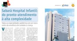 Sabará Hospital Infantil: do pronto-atendimento à alta complexidade