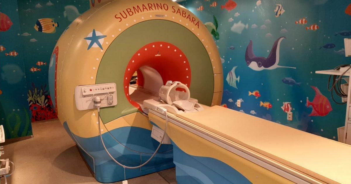 Sabará Hospital Infantil Leva As Crianças Para Um Passeio Ao Fundo Do Mar Na Nova Sala De 8165