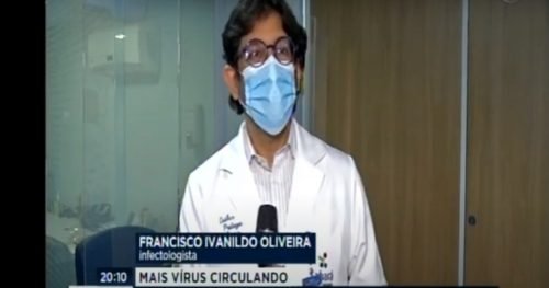 Dr. Francisco Ivanildo fala sobre doenças respiratórias no Jornal da Band