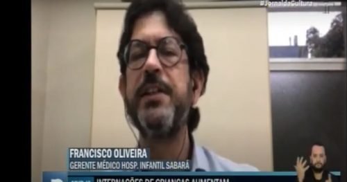 Gerente Médico do Sabará fala sobre internações de crianças por COVID-19 no Jornal da Cultura