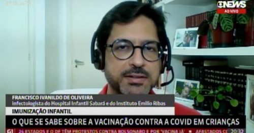 Gerente médico do Sabará conversa com a Globonews sobre Covid-19 em crianças