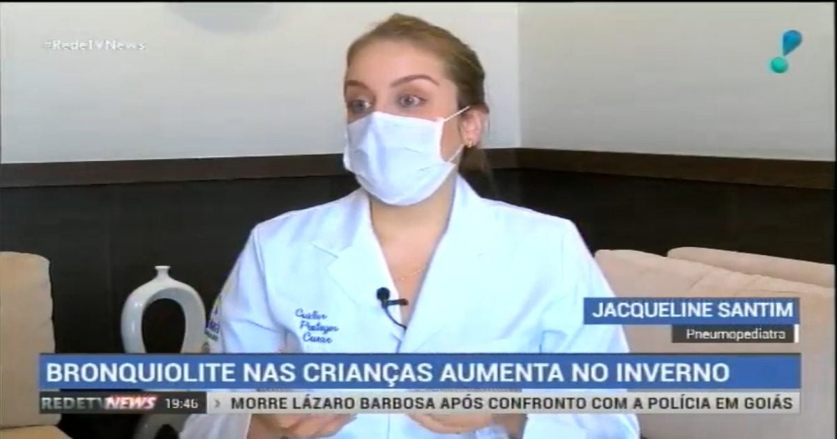 Pneumopediatra fala sobre a diferença entre gripe e bronquiolite na Rede TV!