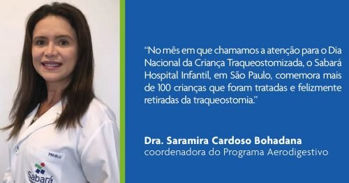 A coordenadora do Programa Aerodigestivo, Dra. Saramira Cardoso Bohadana no Blog da revista Veja