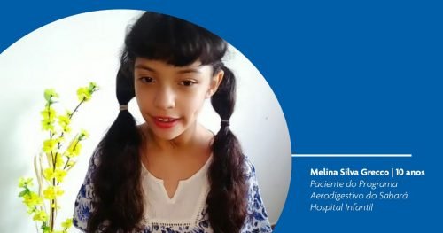 Veja o depoimento da nossa paciente do Programa Aerodigestivo, Melina, sobre a importância da vacinação