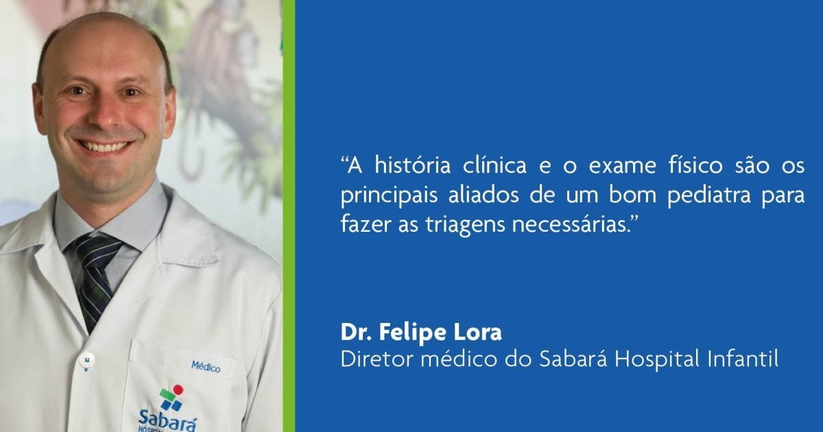 Dr. Felipe Lora, diretor médico do Sabará Hospital Infantil participa de matéria do jornal O Estado de S. Paulo