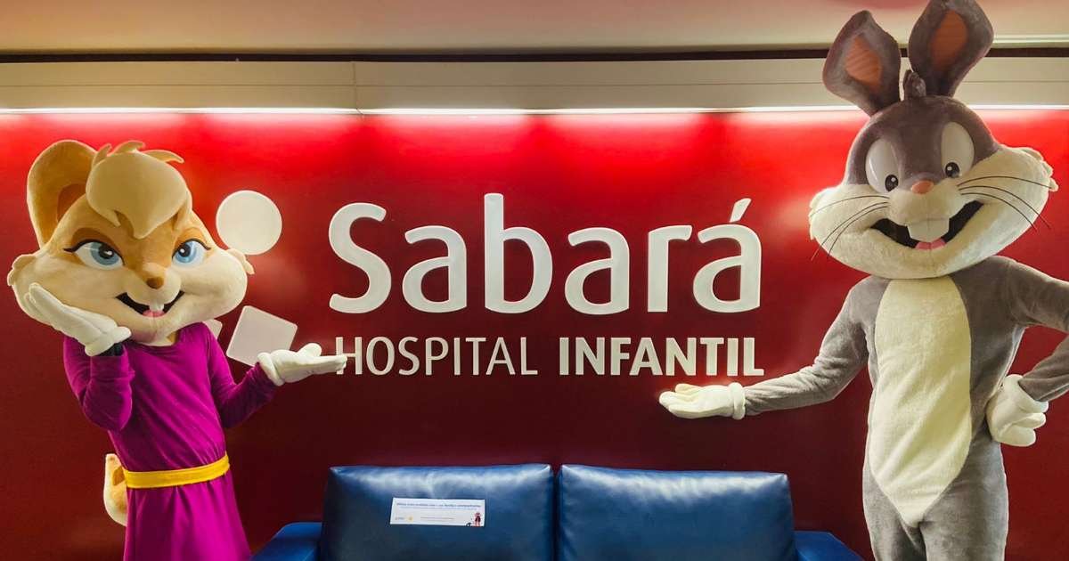 Feliz Páscoa no Sabará Hospital Infantil