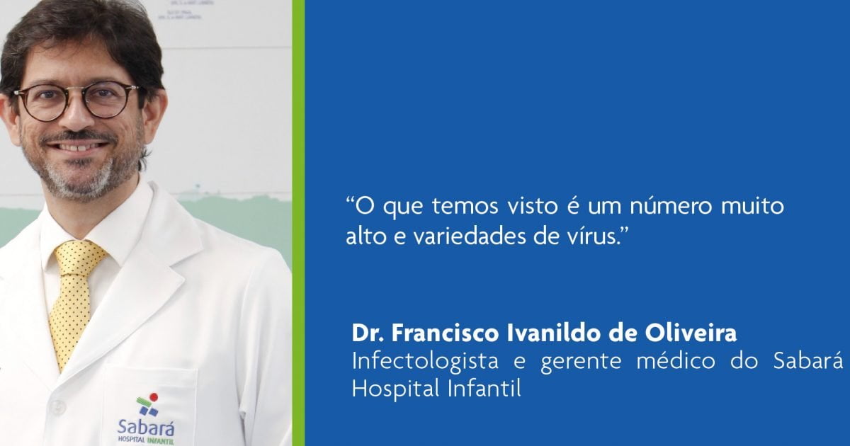 O gerente médico Dr. Francisco Ivanildo de Oliveira Jr. é o entrevistado da Veja on line