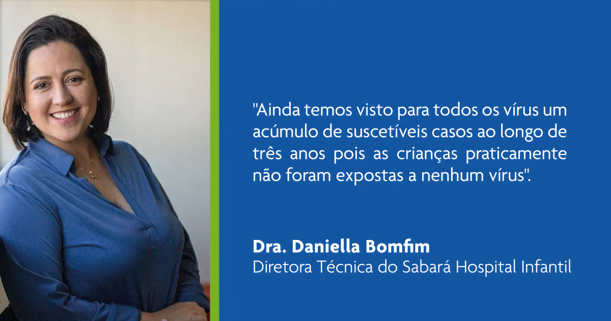 Dra. Daniela Bomfim é entrevistada pelo Estadão para falar sobre o surto de adenovírus