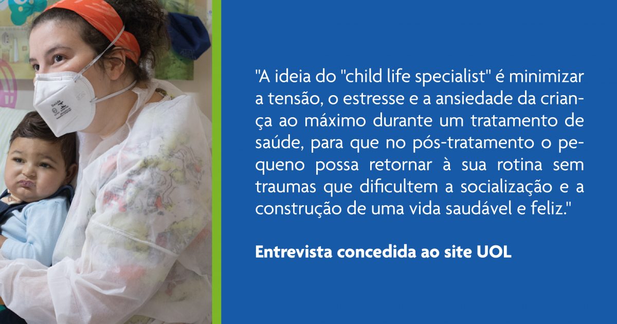 Child Life é tema de matéria no Site Uol