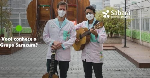 Grupo Saracura traz música para os corredores do Sabará e aposta no brincar como ferramenta de cura
