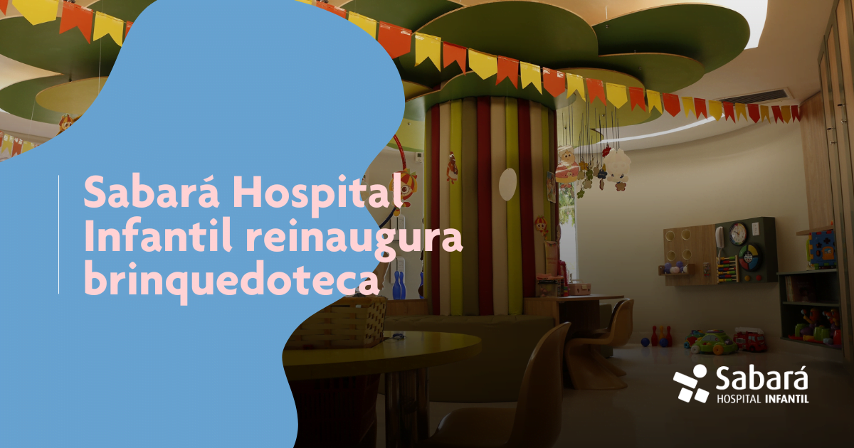 Sabará Hospital Infantil reinaugura brinquedoteca e reforça a importância do brincar como parte do tratamento terapêutico